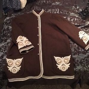 Vintage Wool Coat Plus Size